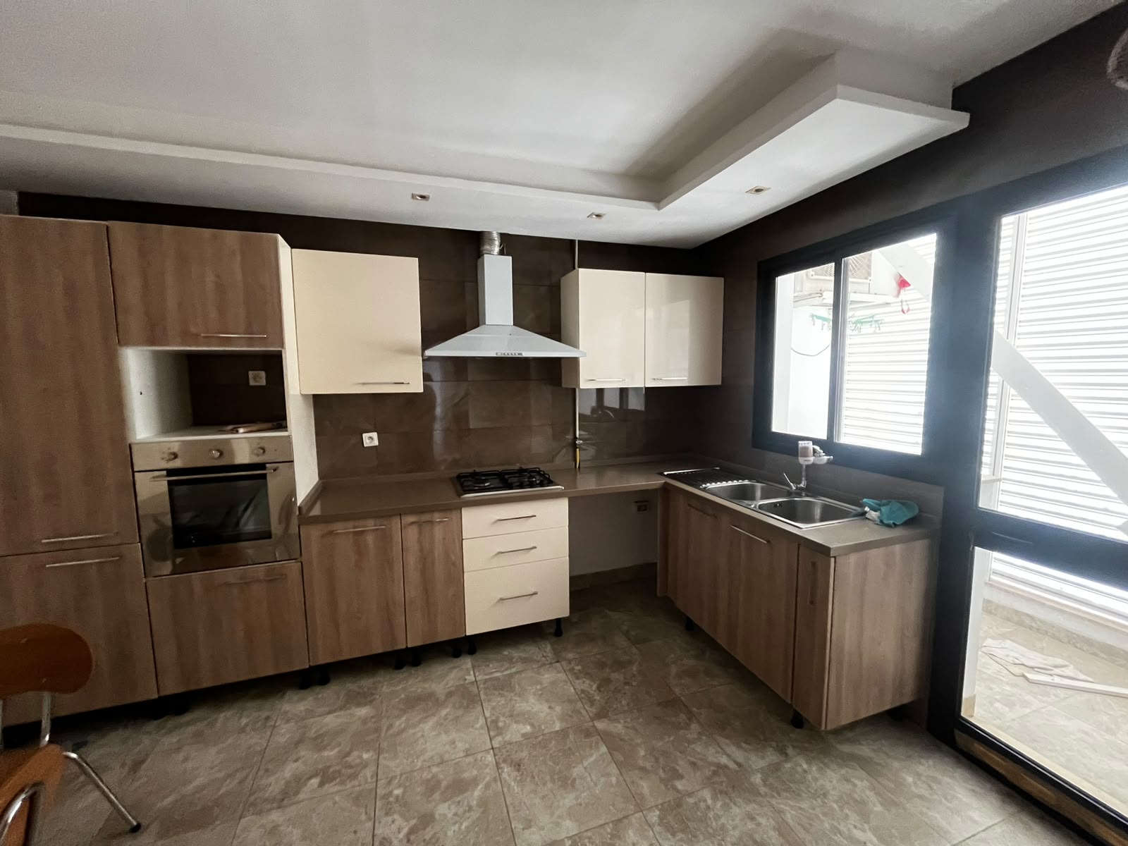 Ain Zaghouan&nbsp;Jardins de Carthage&nbsp;Location&nbsp;Appart. 2 pi�ces&nbsp;S2 vide au jardin de carthage