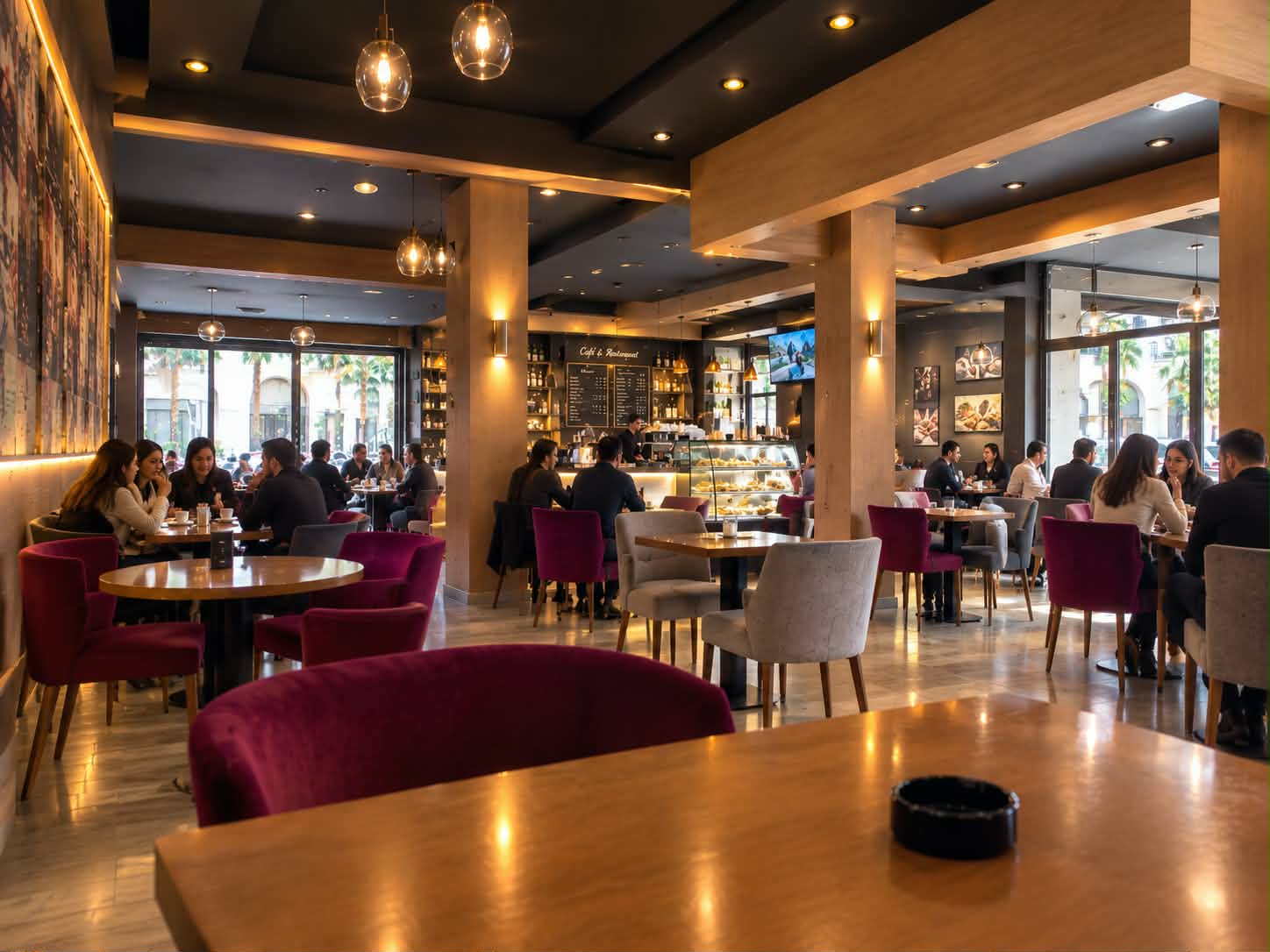 La Marsa&nbsp;Berge Du Lac&nbsp;Bureaux & Commerces&nbsp;Fond de Commerce&nbsp;Caf� restaurant id�alement situ� au lac 1