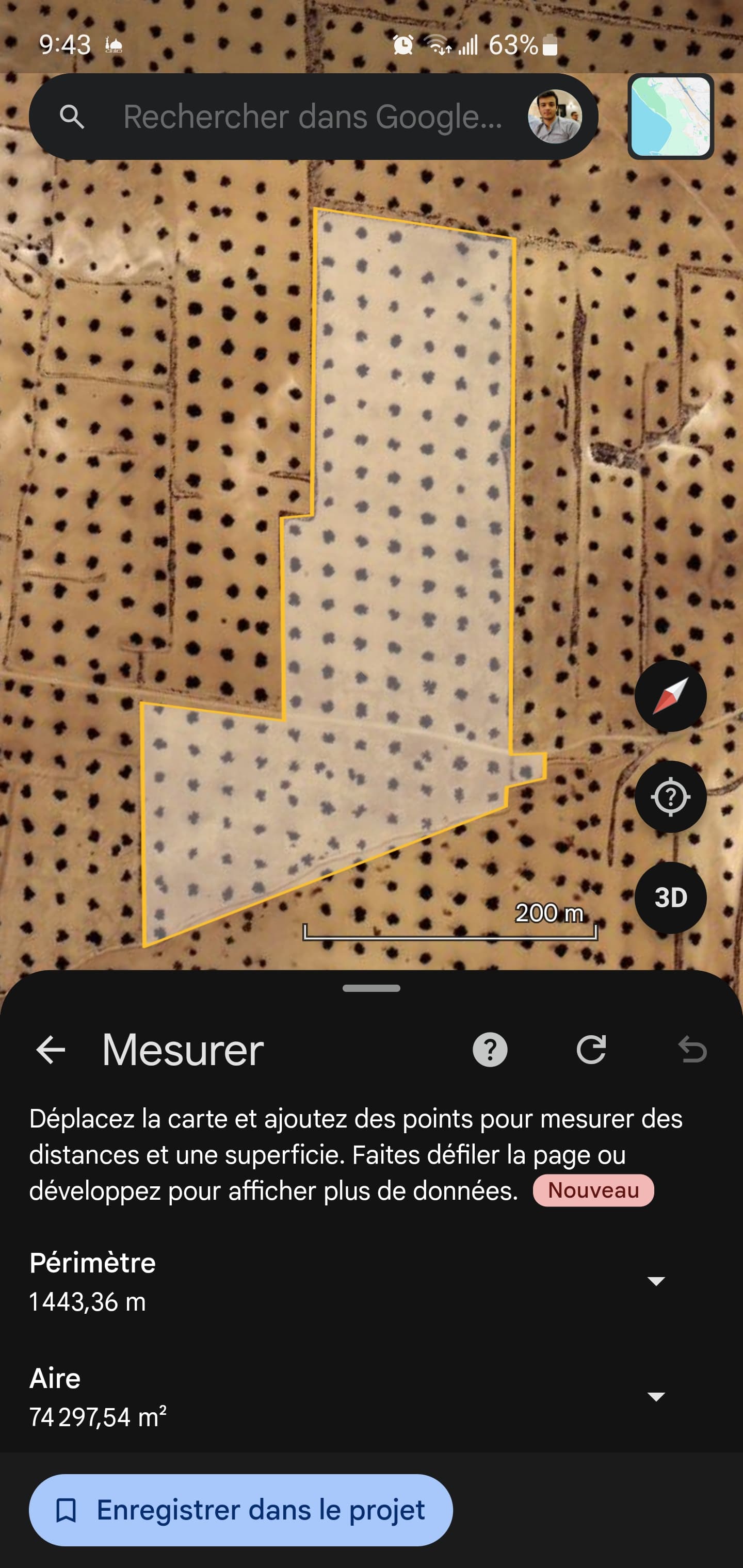 Terrain&nbsp;Terrain agricole