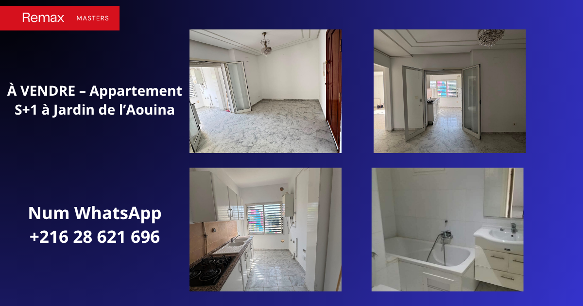 Vente&nbsp;Appart. 1 pi�ce