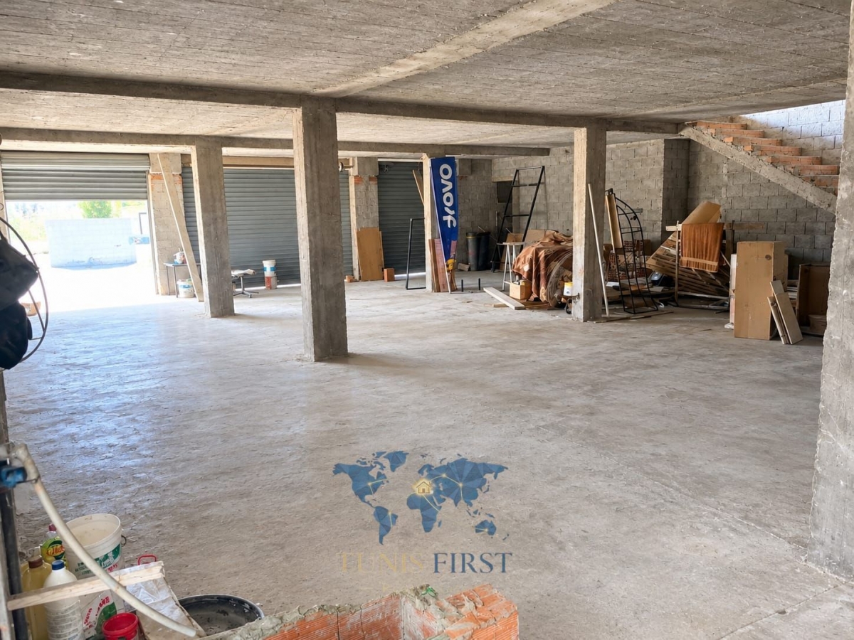 Ain Zaghouan&nbsp;Ain Zaghouan&nbsp;Bureaux & Commerces&nbsp;Surfaces&nbsp;Local commercial de 190 m2 � ain zaghouan nord